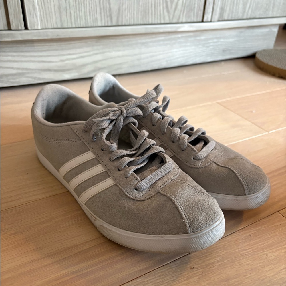 AdidasNeo Women’s Grey Suede Sneakers